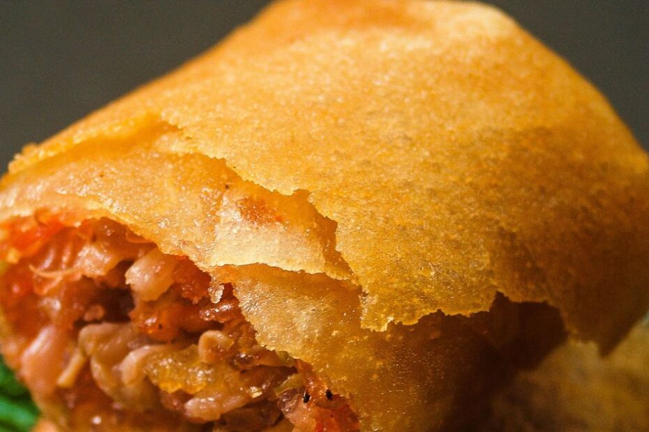 Spring Rolls Street Food